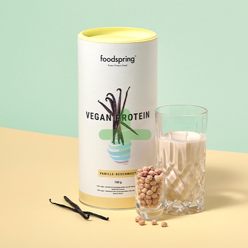 Foodspring Vegan Protein 750g Vaniglia