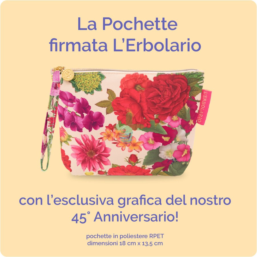 Pochette per i 45 anni di Erbolario