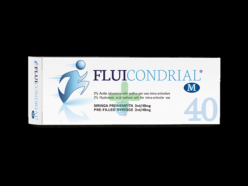 FLUICONDRIAL M siringa preriempita acido ialuronico 2ML 40MG