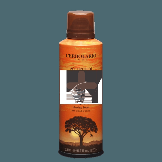 L'erbolario Accordo Di Ebano Schiuma Barba 200 Ml uomo