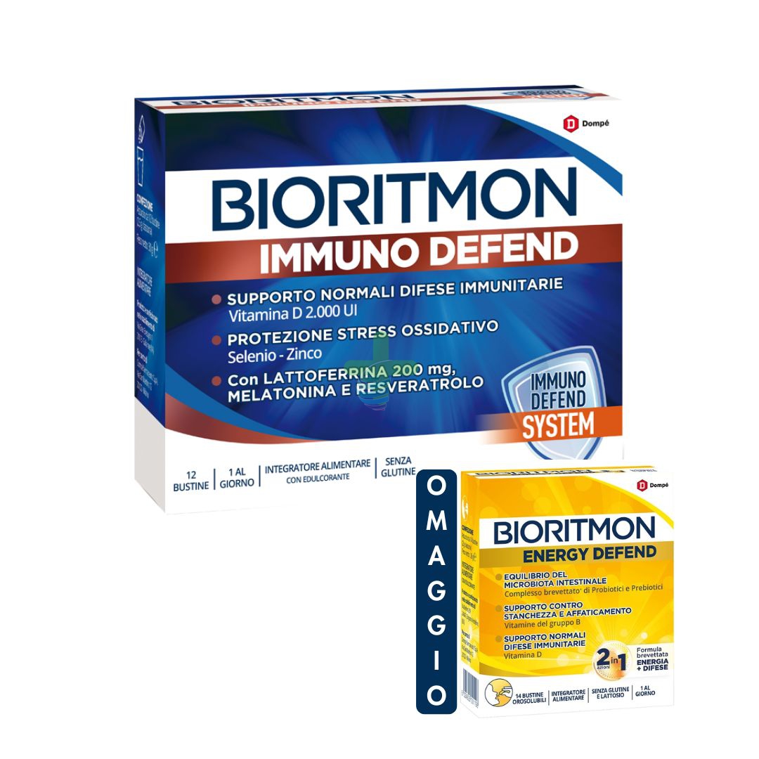 Dompe' Farmaceutici Bioritmon Immuno Defend Bustine