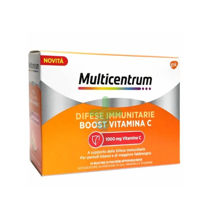 Multicentrum Difese Immunitarie Boost Vitamina C 14 Bustine