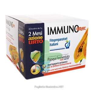 Fitopreparatori Italiani Immunorac papaia fermentata 60 Bustine