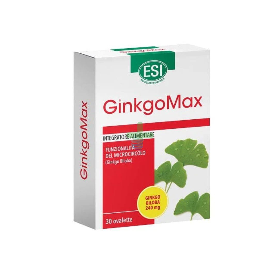 Esi Linea Benessere ed Energia GinkgoMax Integratore Alimentare 30 Ovalette