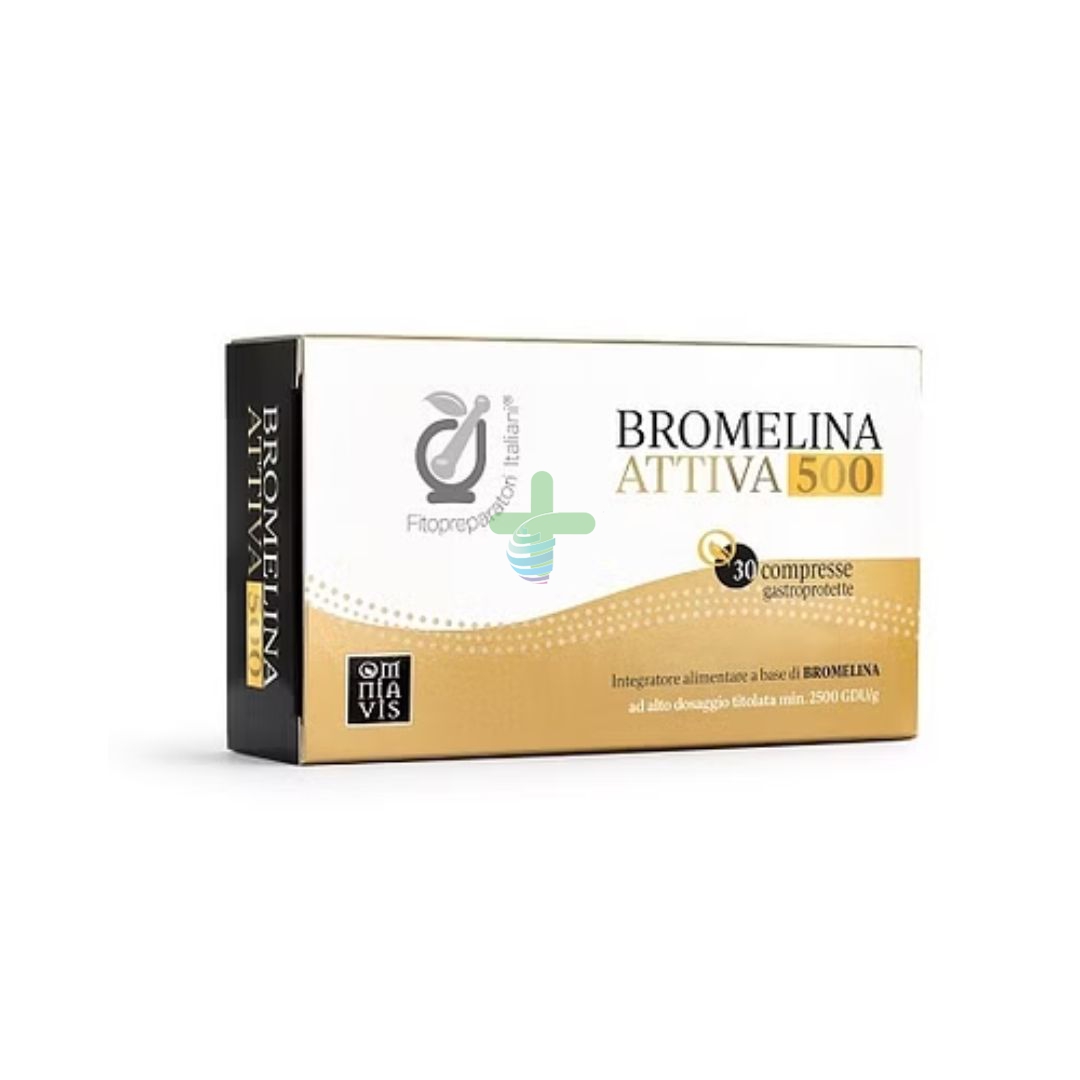 Fitopreparatori Italiani Bromelina Attiva 500 30cpr