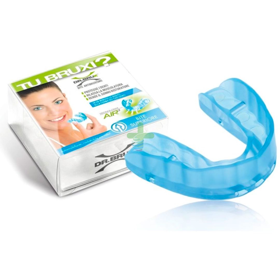 Dr. Brux Bite Dentale Arcata Superiore Notte Modellante Bruxismo Trasparente