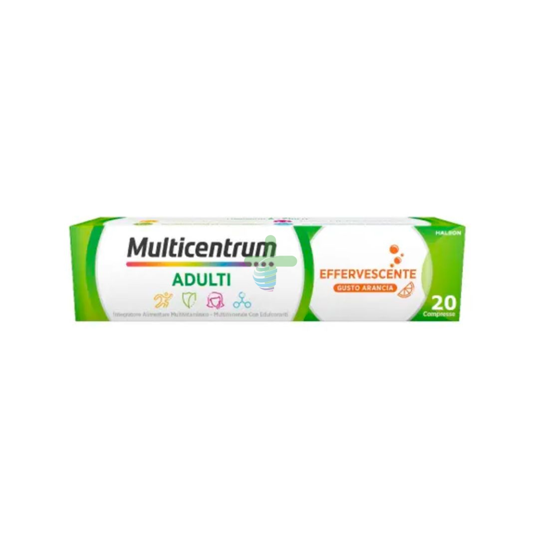 Multicentrum Linea Vitamine Minerali Integratore 20 Compresse Effervescenti