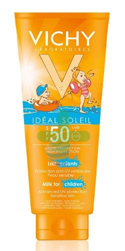 Vichy Linea Ideal Soleil SPF50 Latte Solare Delicato Protezione Bambini 300 ml