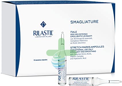 Rilastil Linea Corpo Smagliature Trattamento Urto Localizzato 10 Fiale 5 ml