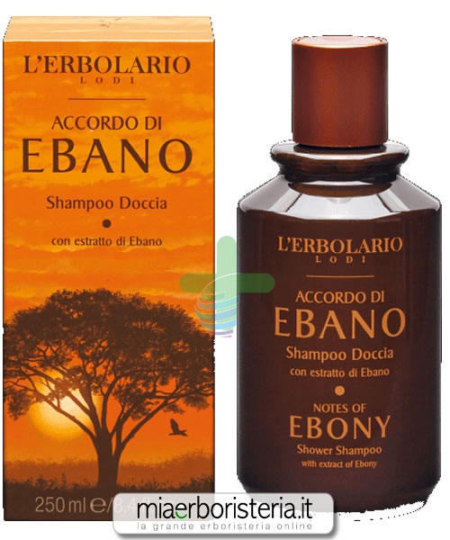 L'erbolario Accordo Di Ebano Shampoo Doccia 250 Ml uomo