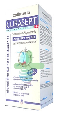 Curaden Curasept ADS Clorexidina 0,20% Acido Ialuronico Collutorio 200 ml