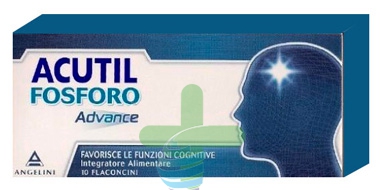 Acutil Fosforo Linea Advance Integratore Alimentare 10 Flaconcini