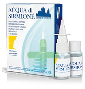 Acqua di Sirmione Protezione Vie Respiratorie Acqua Termale Spray 6 Flaconcini