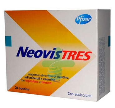 Neovis Linea Tres Integratore Creatina Triptofano e Tirosina 20 Bustine