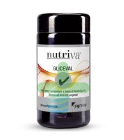 Nutriva Linea Equilibrio e Salute Gliceval Integratore 30 Compresse