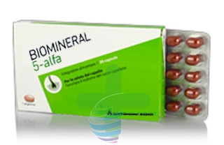 Biomineral Linea Hair Terapy 5-Alfa Integratore Capelli Deboli 30 Capsule