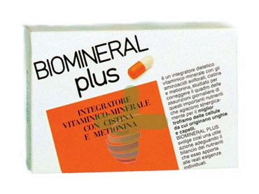 Biomineral Linea Unghie e Capelli Plus Integratore Alimentare 60 Capsule