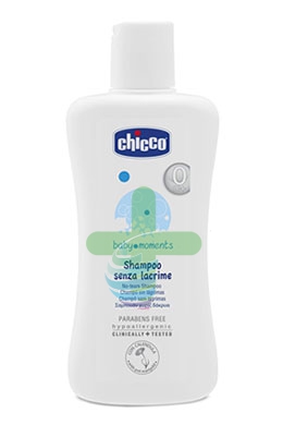 Chicco Linea Baby Moments Igiene e Cura del Bambino Shampoo Senza Lacrime 200 ml