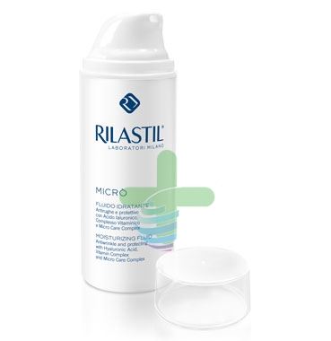 Rilastil Linea Micr Fluido Idratante Protettivo Anti-Rughe Vitaminico 50 ml