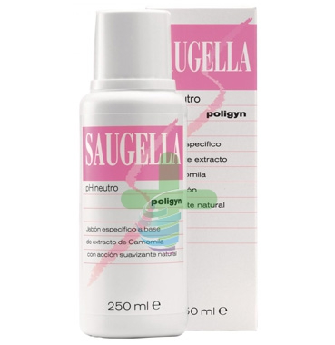 Saugella Linea Poligyn Rosa Dermoliquido Detergente Intimo Delicato 250 ml