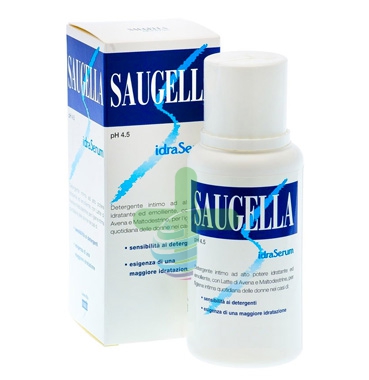 Saugella Linea Classica Blu Idraserum Detergente Intimo Delicato 200 ml