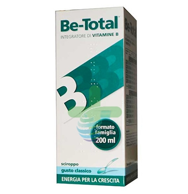 Betotal Plus Linea Bambini Sciroppo Integratore Vitamine B Gusto Classico 200 ml