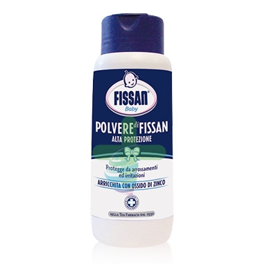 Fissan Baby Linea Il Cambio Polvere Alta Protezione Protegge e Rigenera 250 g