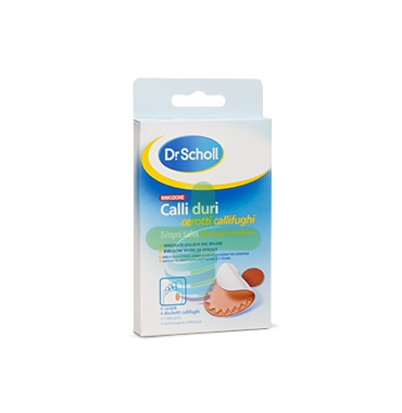 Scholl Linea Calli e Durezze Trattamento Calli Duri 6 Cerotti Callifughi