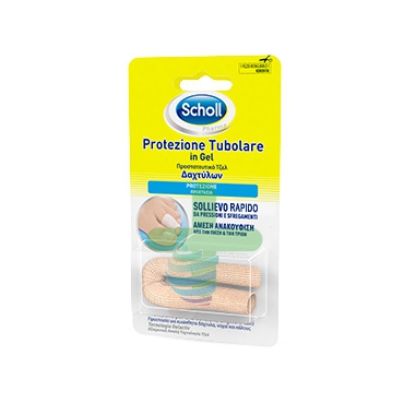 Scholl Linea Calli e Durezze Trattamento Dolore 1 Protezione tubolare in Gel