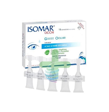 Isomar Linea Pulizia e Salute degli Occhi Soluzione in Gocce Oculari 15 Fialette