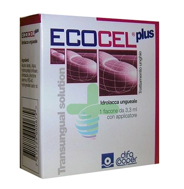 Difa Cooper Linea Unghie Sane ECOCEL Plus Idrolacca Ungueale Indurente 3,3 ml