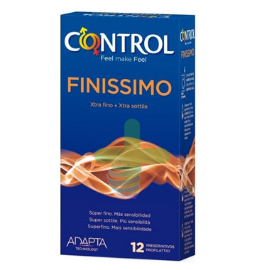 Control Linea Contraccezione Protez 6 Profilattici Adapta Finissimo UltraSottili