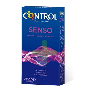 Control Linea Contraccezione Protezione 6 Profilattici Sottili Adapta Senso