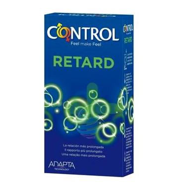 Control Linea Contraccezione Protezione 12 Profilattici Ritardanti Adapta Retard