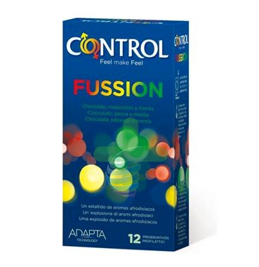 Control Linea Contraccezione Protezione 12 Profilattici Mix Adapta Fussion