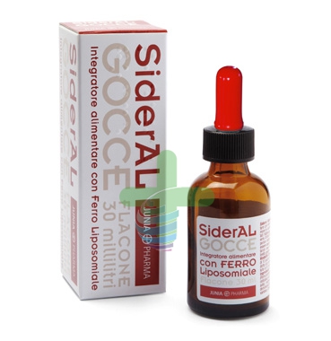 Junia Pharma Linea Vitamine Minerali SiderAl Ferro Liposomiale Gocce 30 ml