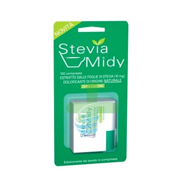 Esi Linea Alimentazione Speciale Stevia Midy Dolcificante Naturale 100 Compresse