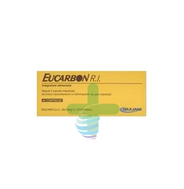 Giuliani Linea Intestino Sano Eucarbon RI Integratore Alimentare 40 Compresse