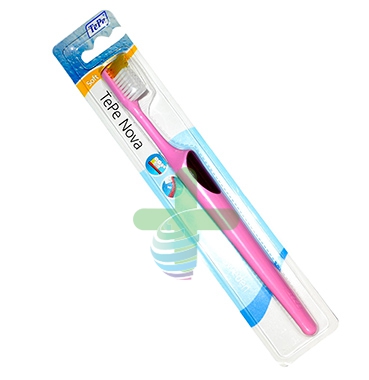 TePe Linea Cura Dentale Spazzolini da denti Nova Testina Setole Medie