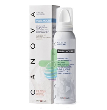 Canova Linea Pelli Miste e Grasse Salipil Mousse Esfoliante Viso e Corpo 150 ml