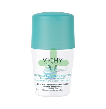 Vichy Linea Deo Anti-Traspirante Deodorante Roll-on con Sali Di Alluminio 50 ml