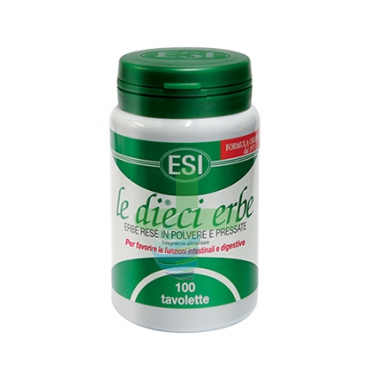 Esi Linea Benessere Intestinale Le Dieci Erbe 100 Tavolette NEW 2021