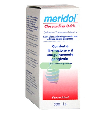 meridol Linea Igiene Dentale Quotidiana Collutorio Clorexidina 0,20% 300 ml