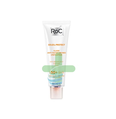 RoC Linea Soleil Protexion+ SPF50+ Anti-Macchie Fluido Uniformante 50+50 ml