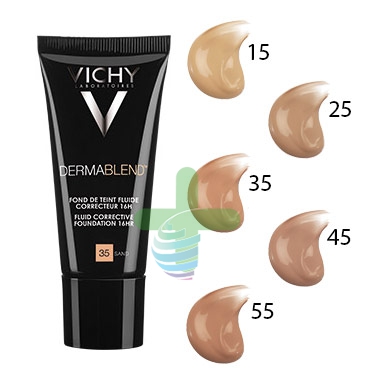 Vichy Make-up Linea Trucco Dermablend Fondotinta Correttore Fluido 30 ml 35