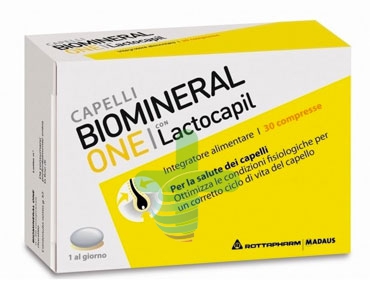 Biomineral Linea Hair Terapy One con Lactopil Plus Capelli Deboli 30 Compresse