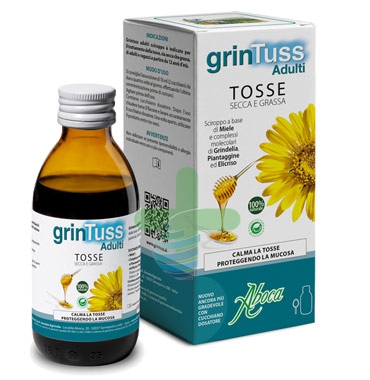 Grintuss Adulti Sciroppo per la Tosse Grassa e Secca 180 g
