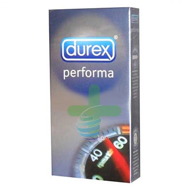 Durex Linea Performa Ritardante Forma Classica Confezione con 6 Profilattici