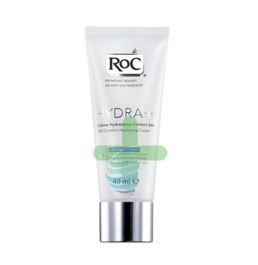 Roc Linea Hydra+ Idratante Comfort 24h Crema Idratante Leggera Viso 40 ml