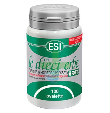 Esi Linea Benessere Intestinale Le Dieci Erbe +Forte 100 Ovalette